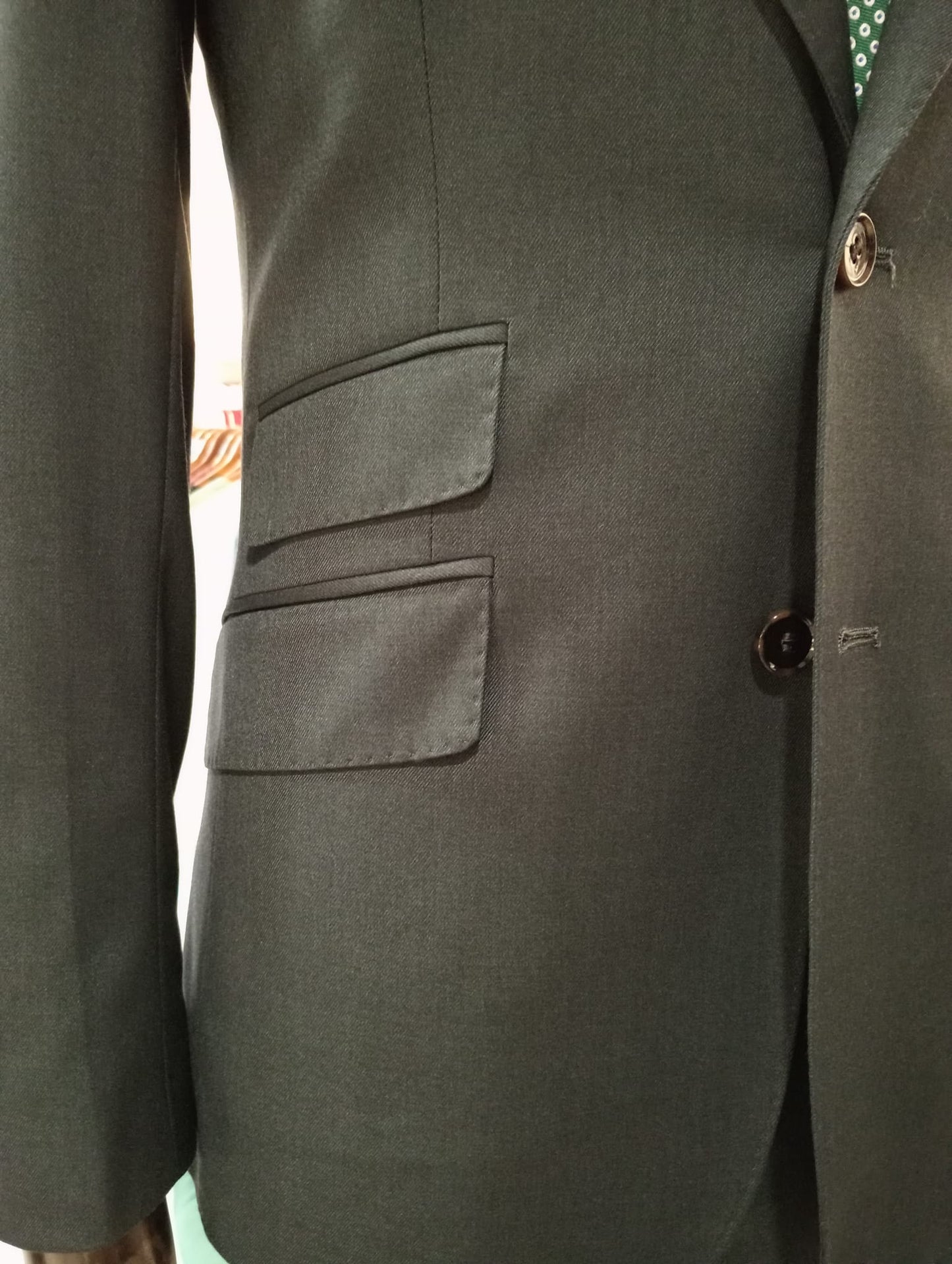 Traje gris marengo