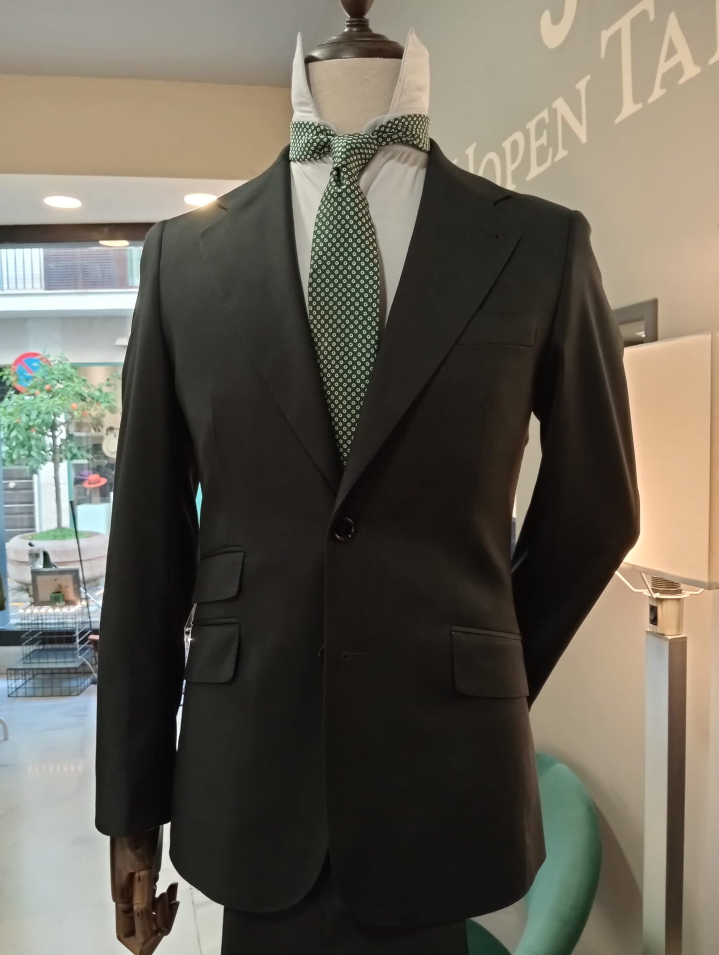 Traje gris marengo
