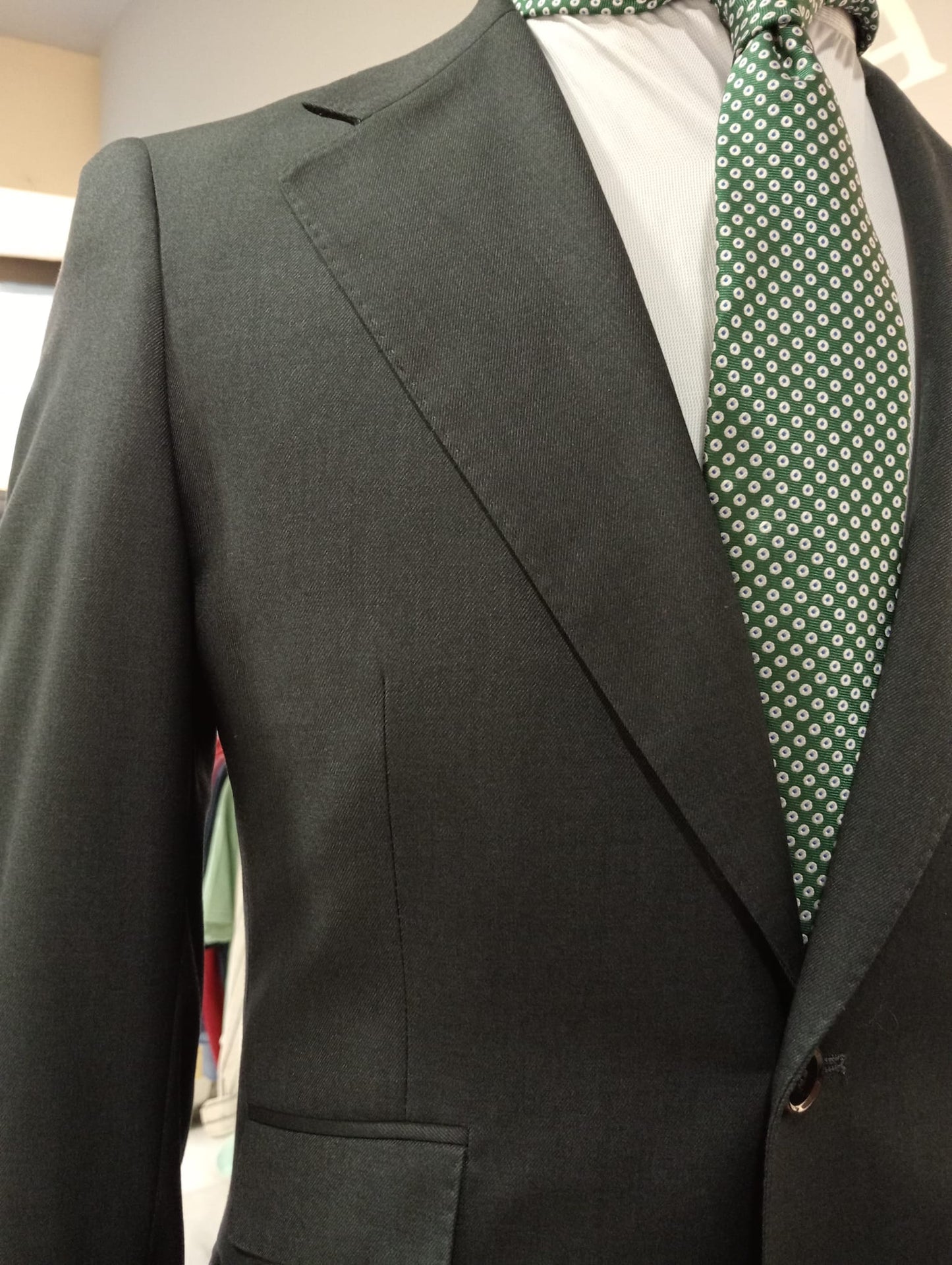 Traje gris marengo