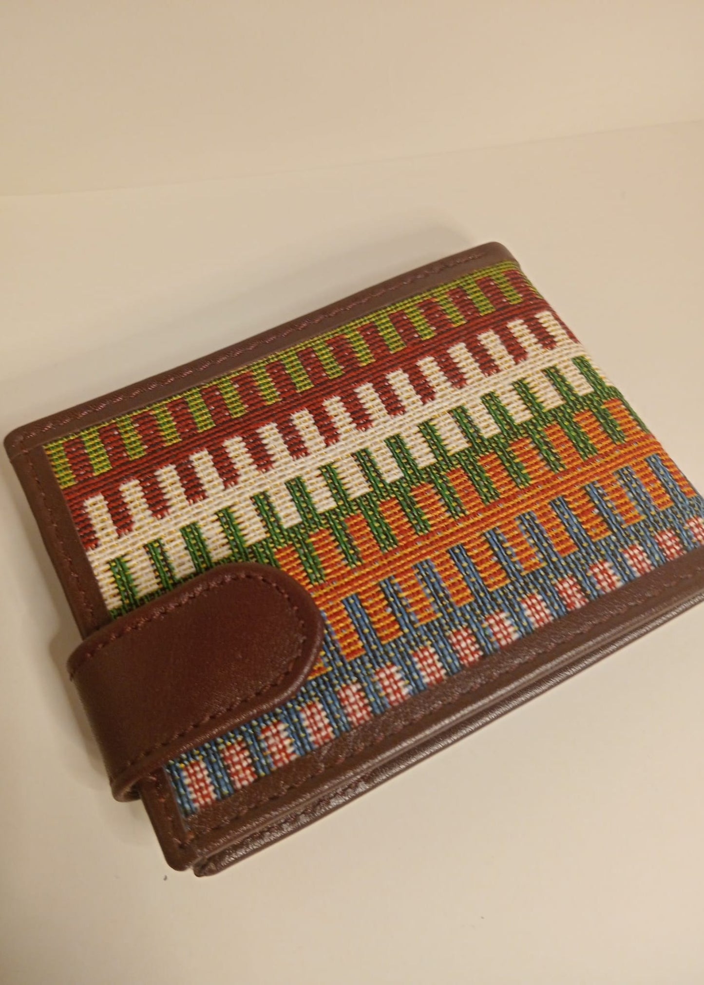 Cartera étnica multicolor