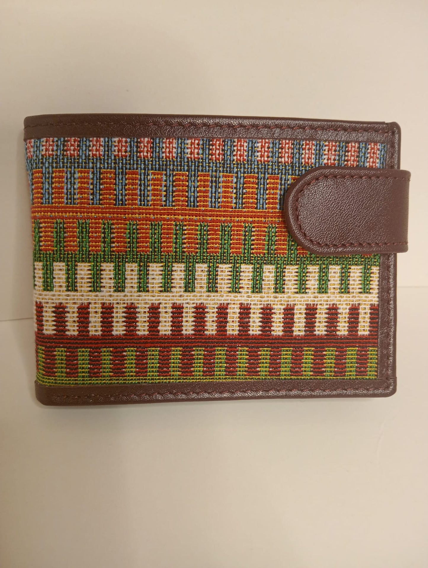 Cartera étnica multicolor