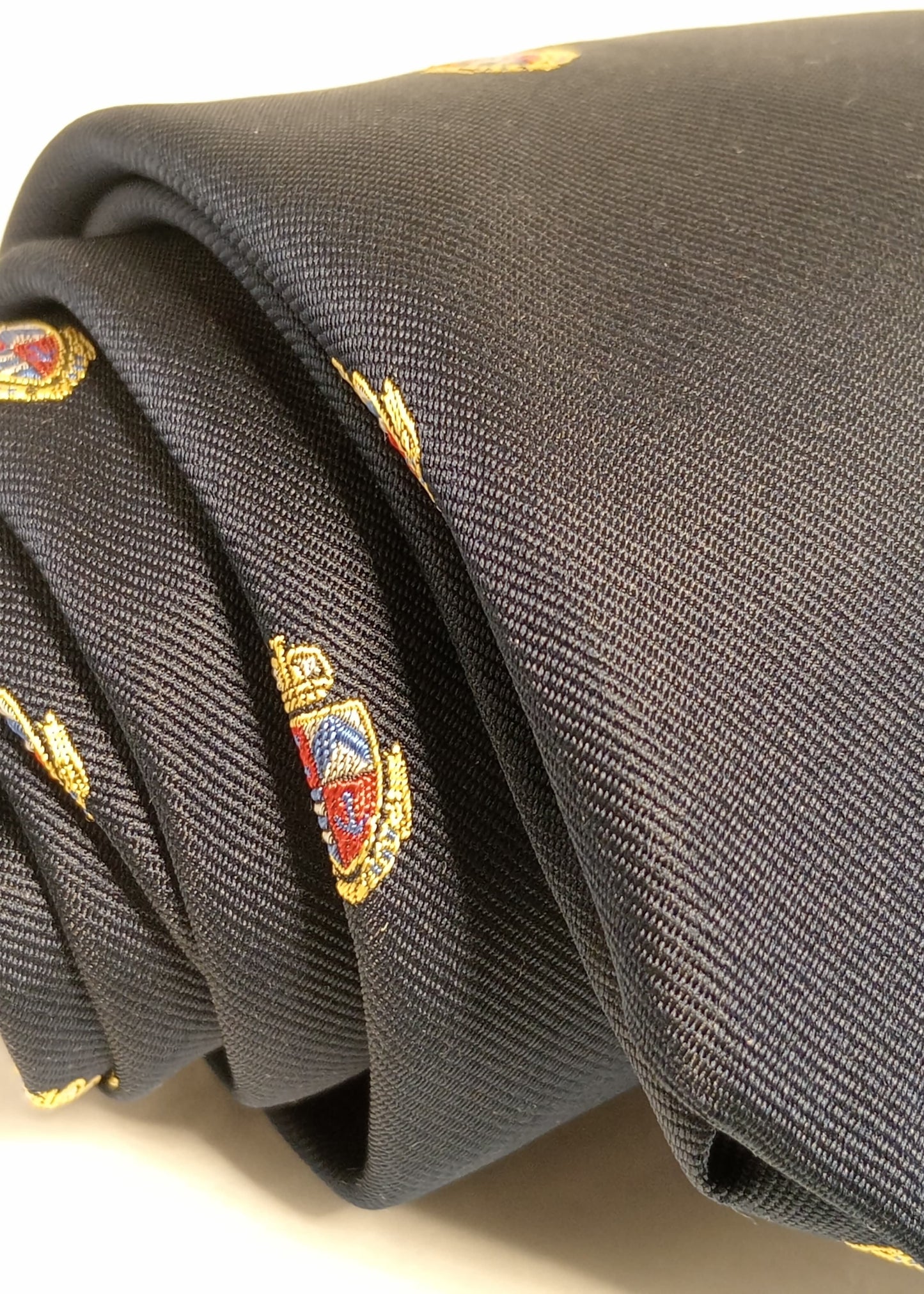 Corbata Regimental azul marino